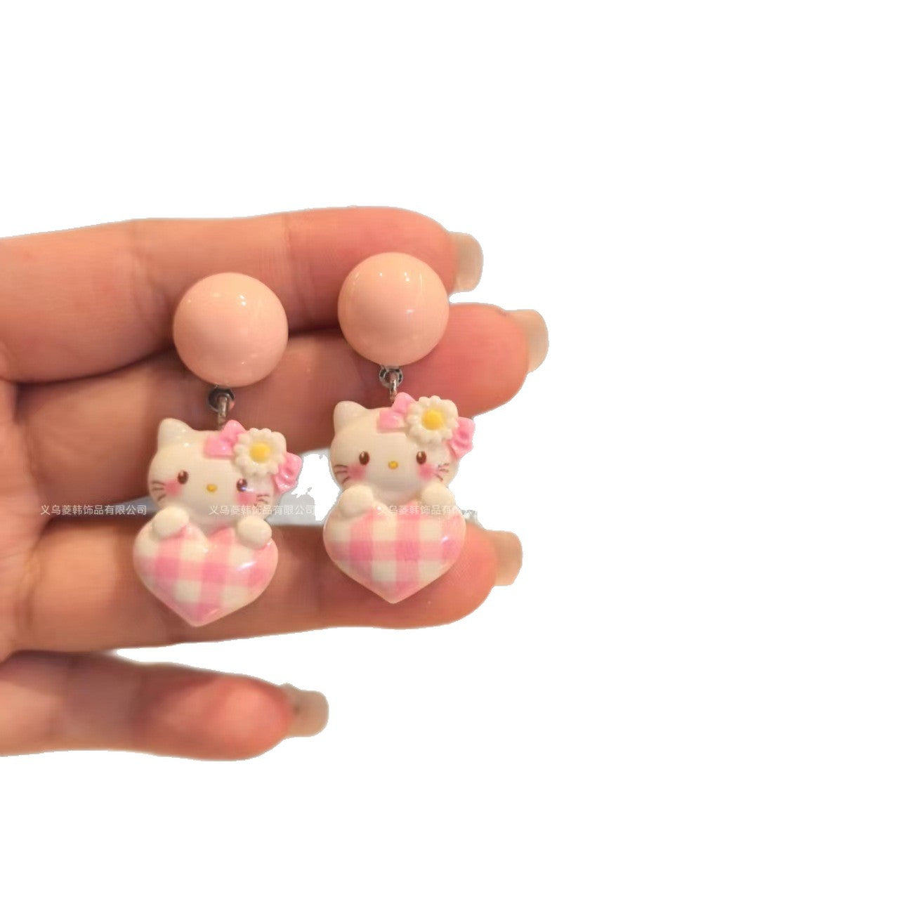 Wholesale Handmade 925 silver needle summer cartoon earrings small fresh earrings sweet